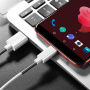 Кабель Borofone BX11 uJet, USB - USB Type-C, 1 м, белый