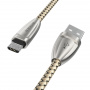 Кабель Borofone BU3 BlinkJet  USB - micro USB, 1.2 м золотой