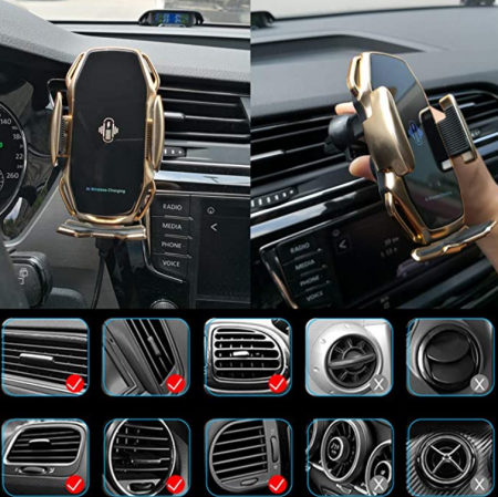 Беспроводное автомобильное зарядное устройство A5 Smart Sensor Wireless Car Charger