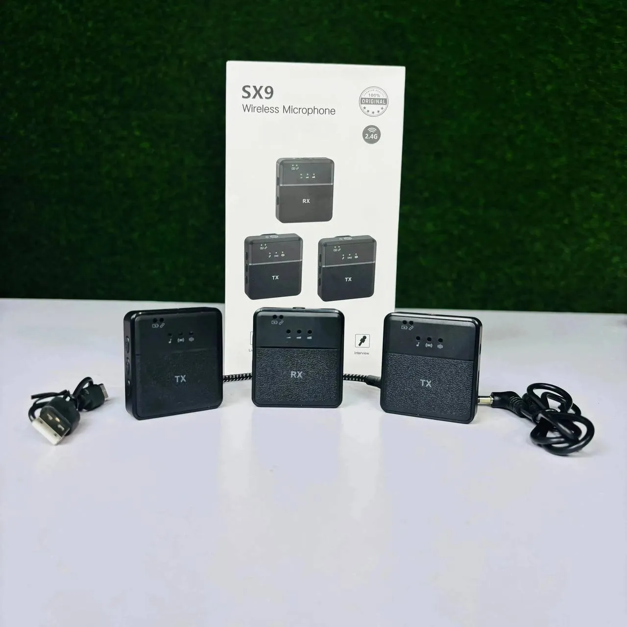 Беспроводной петличный микрофон SX9
