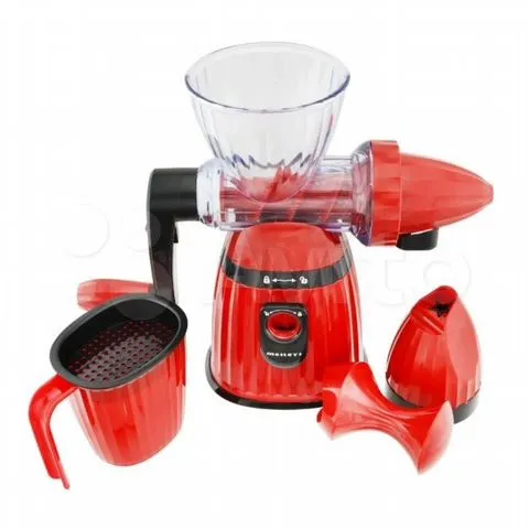 Соковыжималка Ручная Шнековая MEILEYI MANUAL JUICER MLY-662 с набором насадок